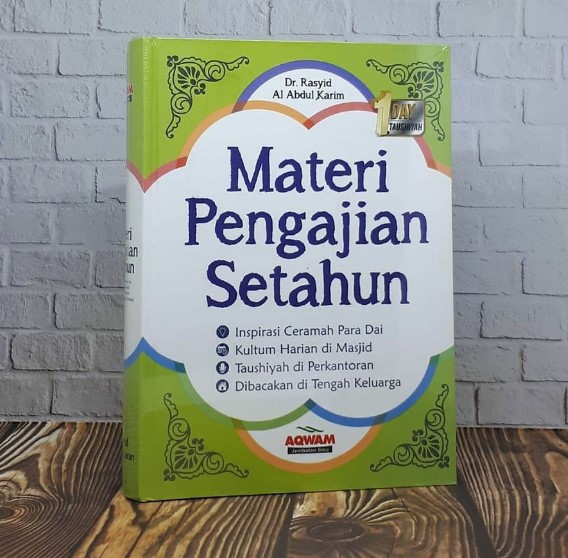 buku materi pengajian setahun