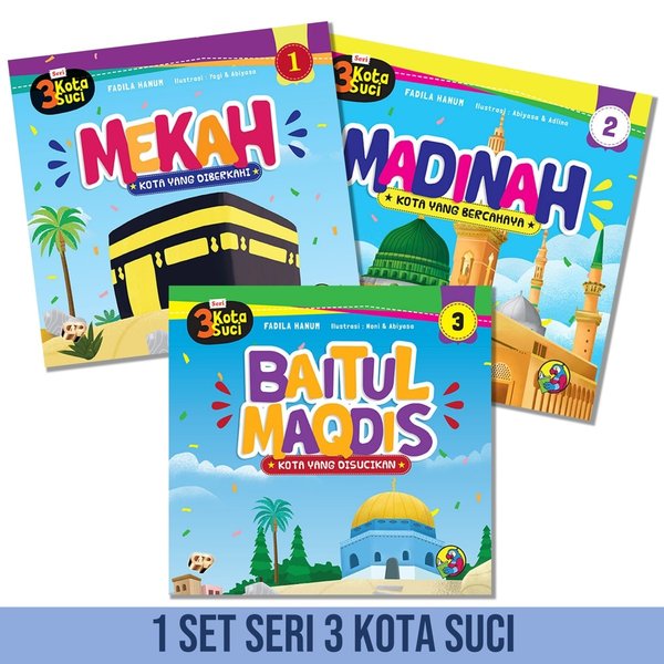 buku anak - seri 3 kota suci umat Islam