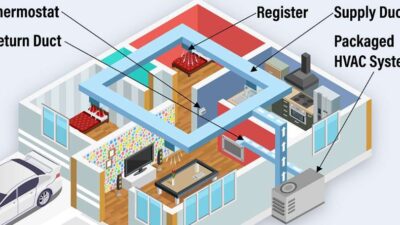 packaged HVAC systems diagram